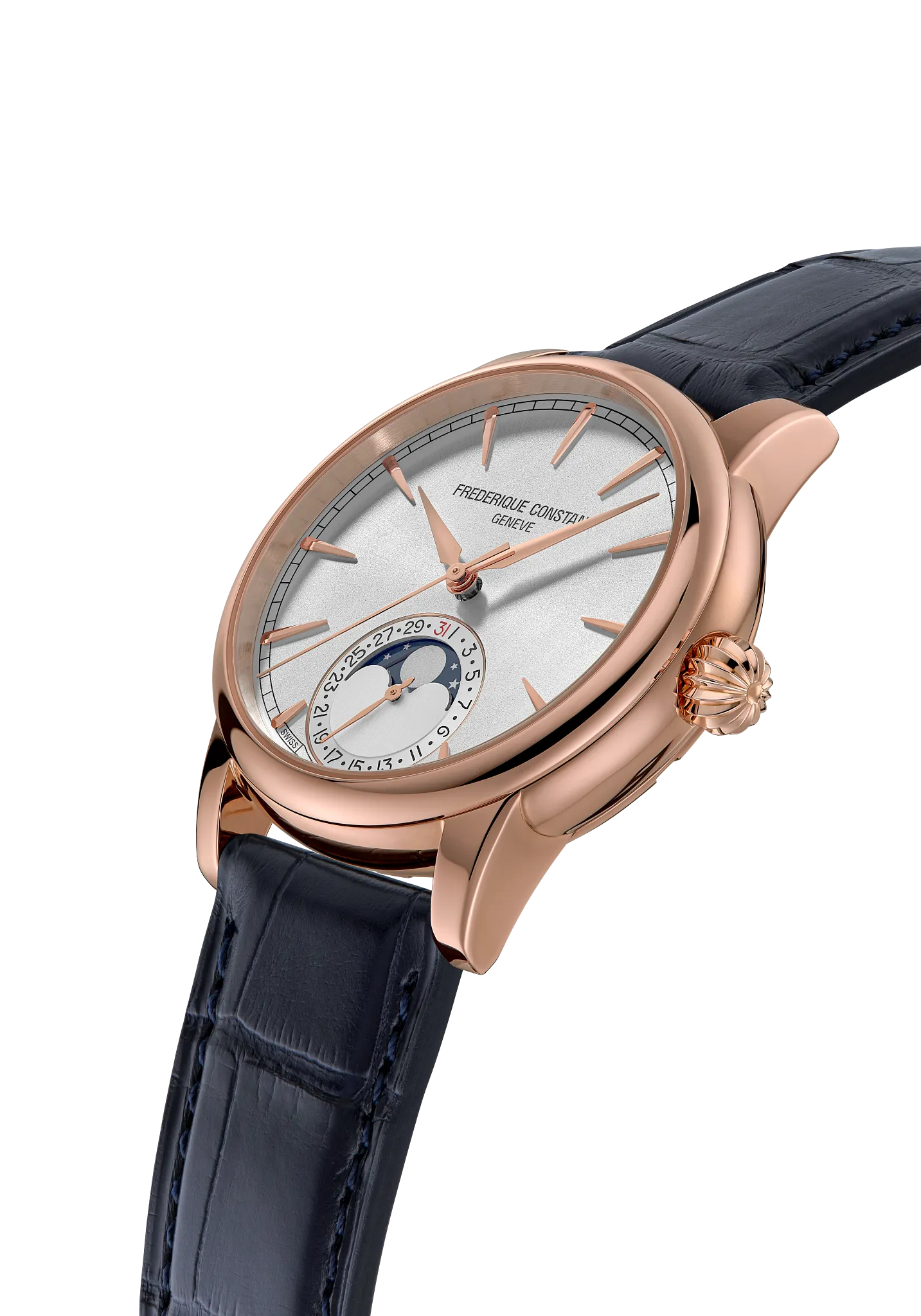 Manufacture Classic Moonphase Date Watch FC-716S3H9 | Frederique